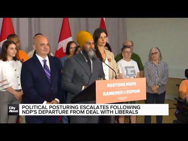 ⁣NDP's Jagmeet Singh explains why he broke support deal with Liberals