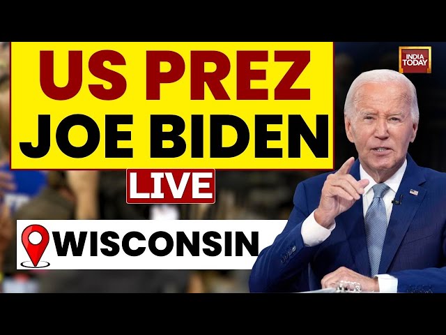 ⁣Biden LIVE: US President Joe Biden Speaks LIVE At Westby, Wisconsin | US Election LIVE | India Today