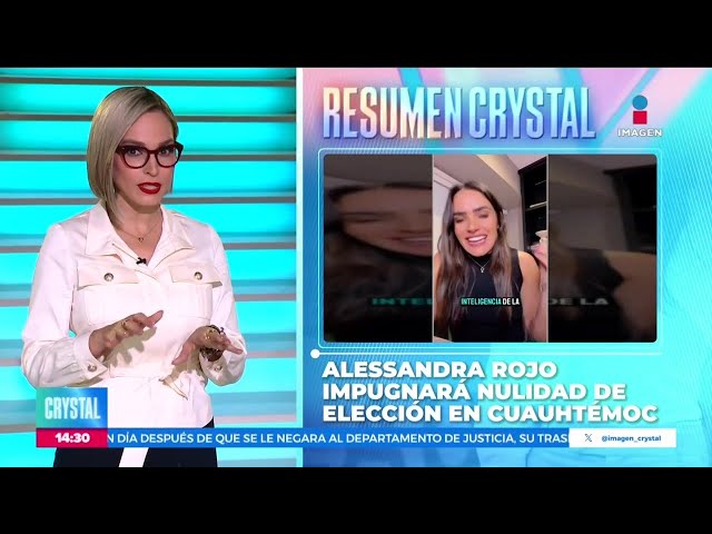 ⁣Alessandra Rojo de la Vega impugnará nulidad de elección en Cuauhtémoc | Noticias Crystal Mendivil