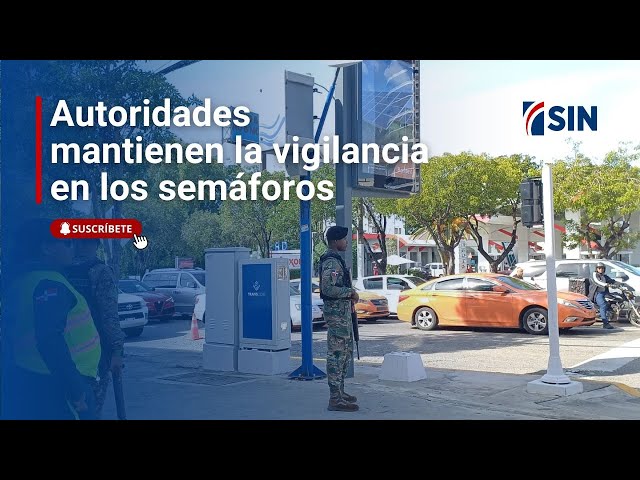 ⁣Autoridades mantienen la vigilancia en los semáforos