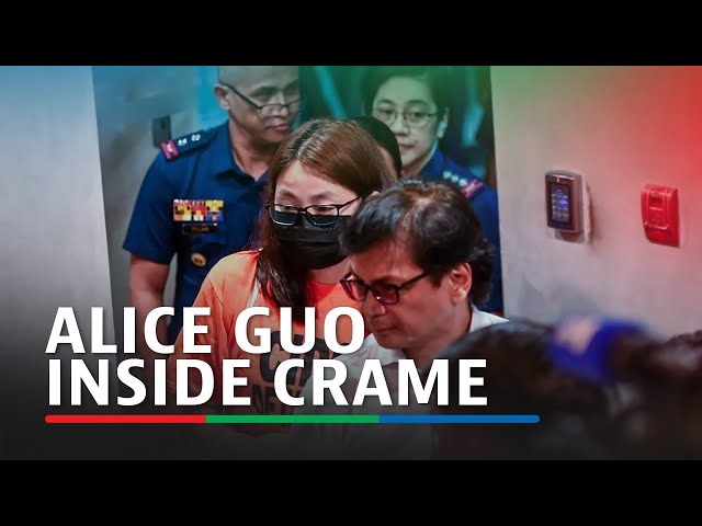 ⁣No cellphone, no aircon: PNP says no special treatment for Alice Guo