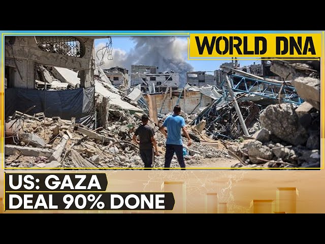 ⁣US claims Israel & Hamas have agreed to 90% of the deal | World DNA LIVE | WION LIVE