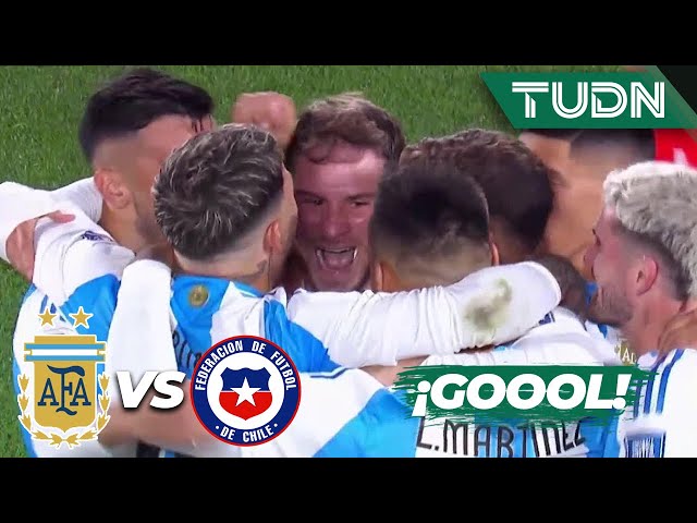 ¡Tremenda finta! ¡GOOL de Mac Allister! | Argentina 1-0 Chile | CONMEBOL Eliminatoria 2026 | TUDN