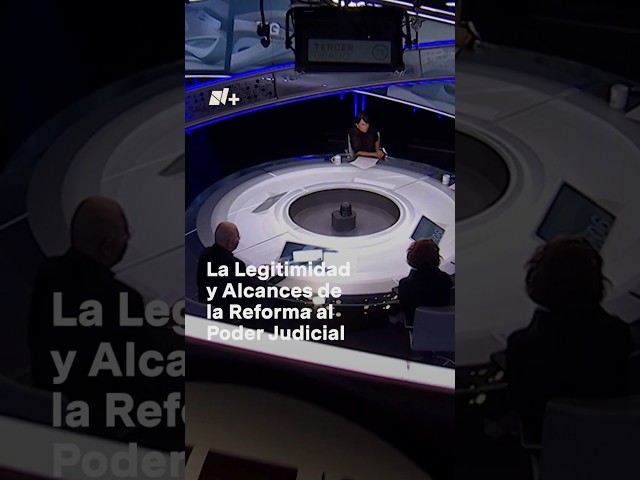 ⁣Denise Maerker y Raymundo Riva Palacio analizan la legitimidad de la reforma Judicial - N+ #Shorts