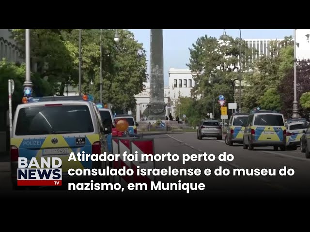 ⁣Atirador é morto pela polícia em Munique, na Alemanha l BandNews TV