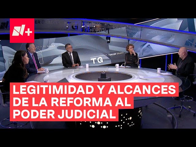 ⁣Denise Maerker y Raymundo Riva Palacio analizan la legitimidad de la reforma al Poder Judicial - N+