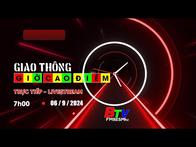 ⁣Giao thông - Giờ cao điểm | Sáng 6/9/2024 | BTV - TRUYỀN HÌNH BÌNH DƯƠNG