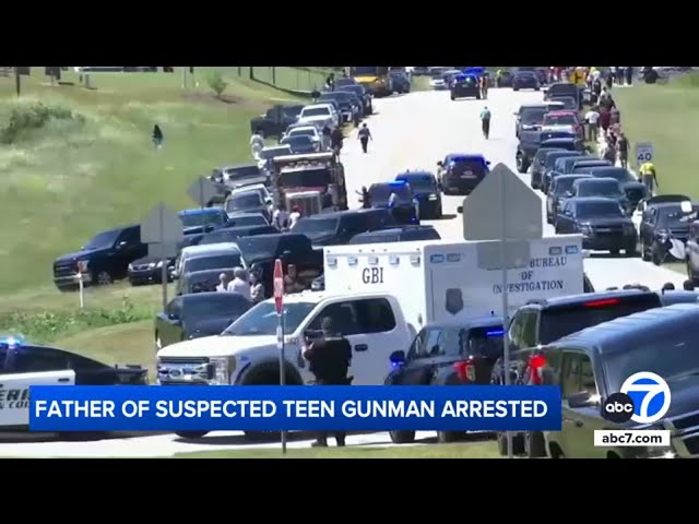 ⁣Father of Georgia high school shooting suspect charged with 2nd-degree murder