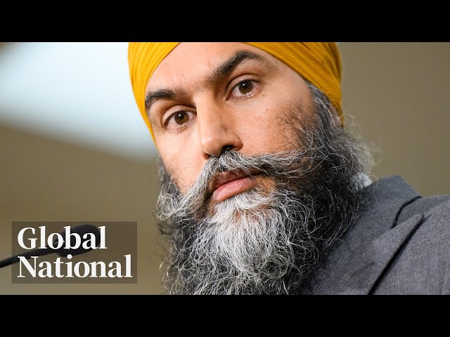 ⁣Global National: Sept. 5, 2024 | NDP vague on supporting early election after ending Liberal support