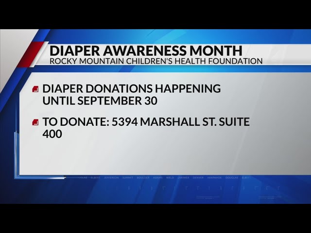 ⁣Diaper Awareness Month: How to donate to those in need