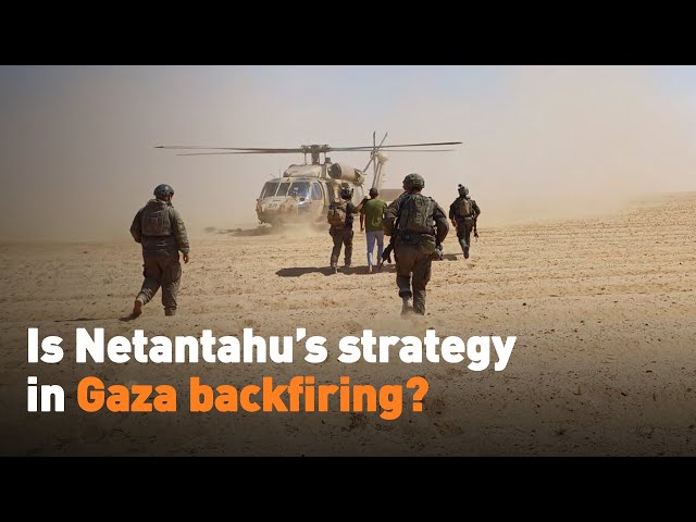 ⁣Is Netanyahu’s strategy in Gaza backfiring?