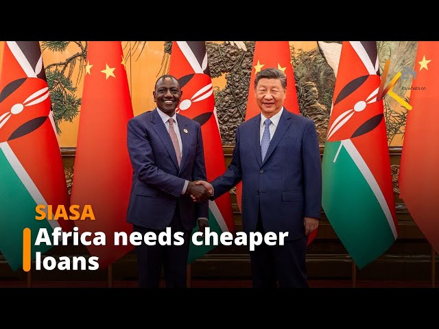 ⁣Ruto to China: Africa needs cheaper loans