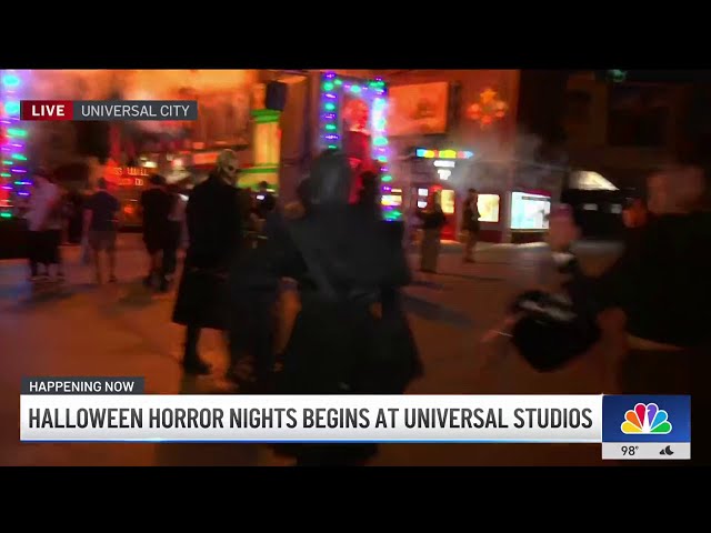 ⁣Halloween Horror Nights begins at Universal Studios