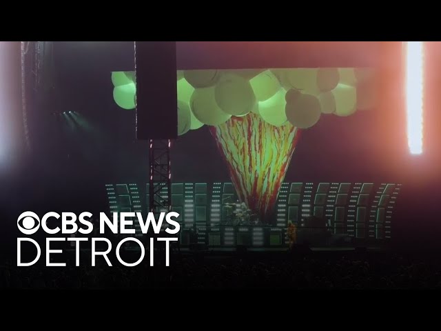 ⁣Metro Detroit authorities speak on public safety after drone flies over Green Day concert