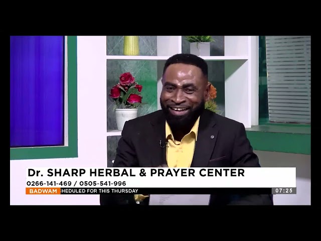 ⁣Dr. Sharp Herbal And Prayer Centre - Badwam Afisem on Adom TV(06-09-24)