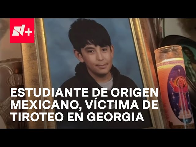 ¿Qué sabemos del estudiante de origen mexicano asesinado en preparatoria de Georgia, EUA?