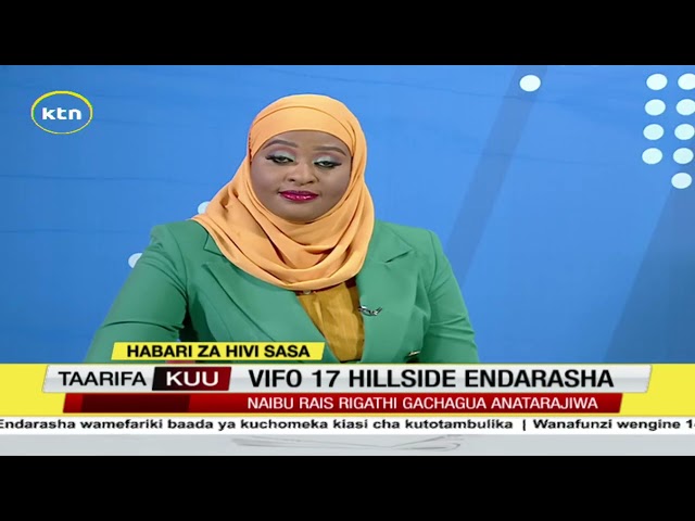 ⁣Vifo 17 Hillside Endarasha: Gavana wa Nyeri na Mkuu wa Redcross wazungumza