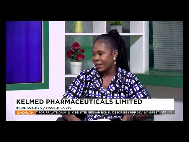 ⁣Kelmed Pharmaceuticals Limited - Badwam Afisem on Adom TV (06-09-24)