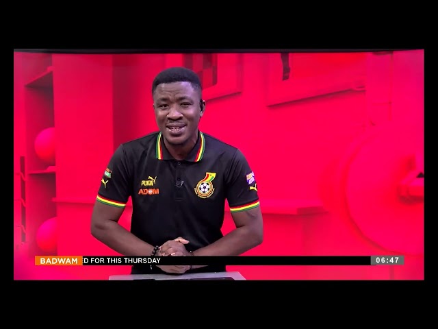 ⁣Badwam Sports News on Adom TV (06-09-24)