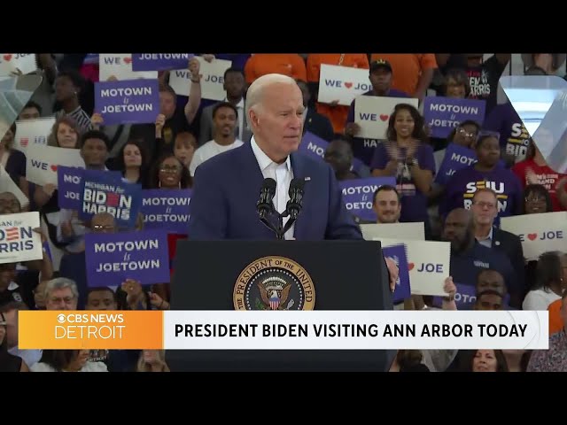 ⁣Biden visiting Michigan, Georgia high school shooting suspect in court and more top stories