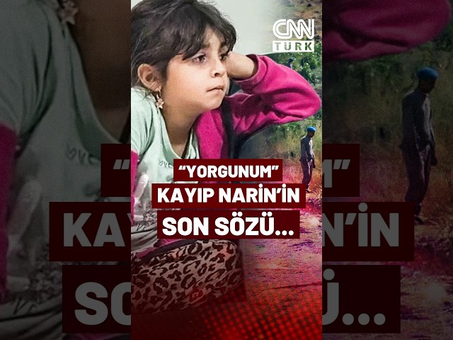 Narin'i Son Gören Arkadaşının İfadesinde Ortaya Çıktı! Kayıp Narin'in Son Sözü: "Yorg