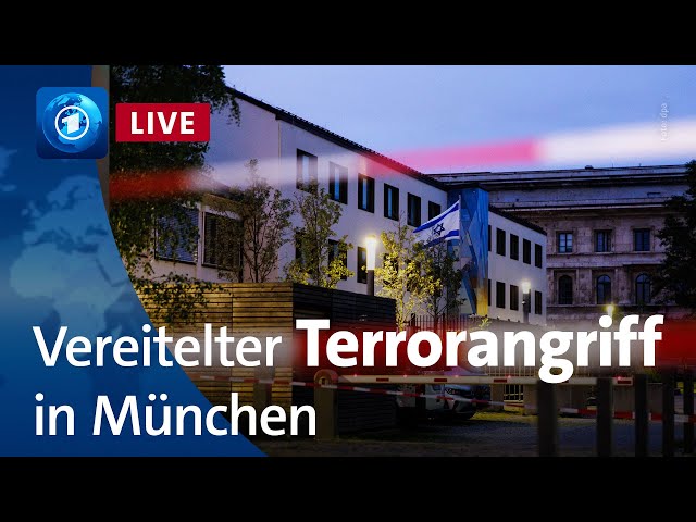 ⁣Nach verhindertem Anschlag in München: Pressekonferenz der Polizei und Generalstaatsanwaltschaft