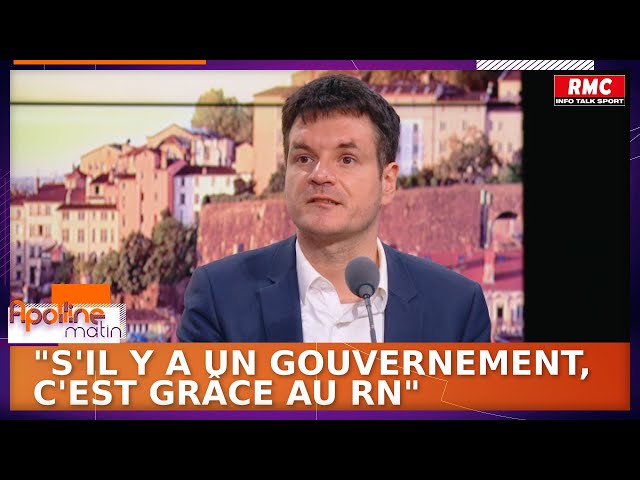 ⁣"S'il y a un gouvernement, c'est grâce au RN", observe Benjamin Morel, politolog