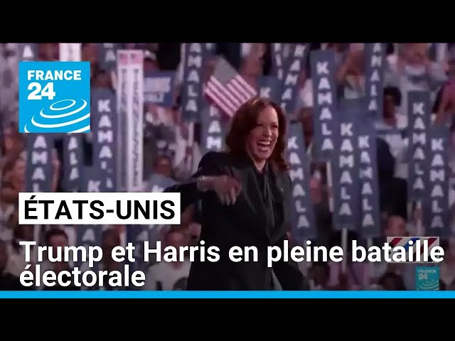 ⁣Etats-Unis : Trump et Harris en pleine bataille électorale • FRANCE 24