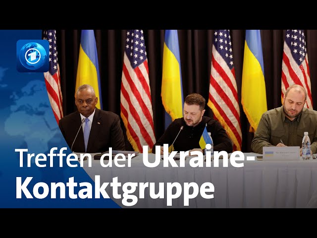 ⁣Treffen in Ramstein: Beratungen über Ukraine-Krieg