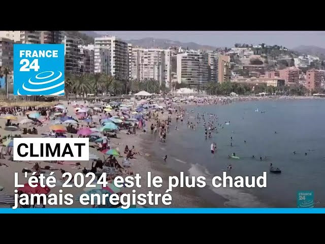 ⁣Climat : l'été 2024 est le plus chaud jamais enregistré • FRANCE 24