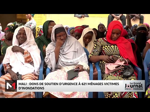 ⁣Mali : dons de soutien d'urgence à 621 ménages victimes d'inondations