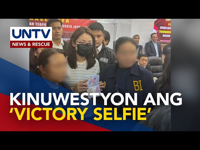 ⁣BI at NBI agent na nagpakuha ng larawan kasama si Alice Guo, pinagpapaliwanag ng DOJ