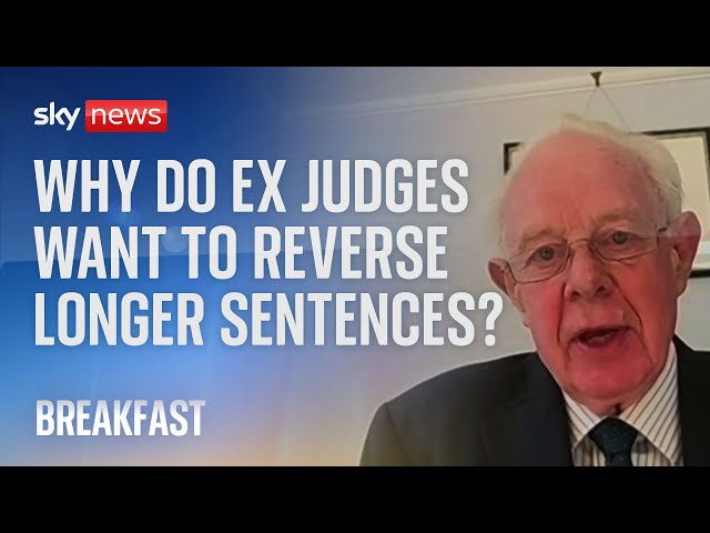 ⁣Former judges call for reversal of longer sentences to ease overcrowding