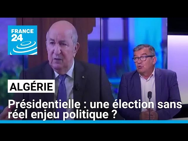 ⁣Présidentielle algérienne : une élection sans réel enjeu politique ? • FRANCE 24