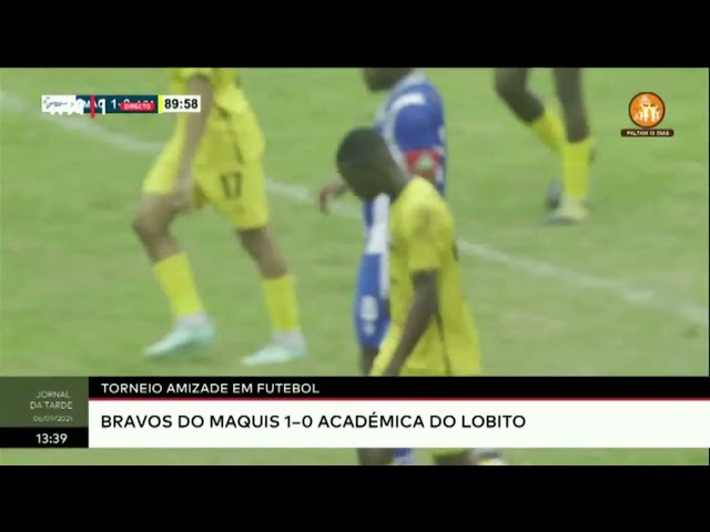 ⁣Torneio amizade em futebol: Bravos do Maquis 1 - 0 Académica do Lobito