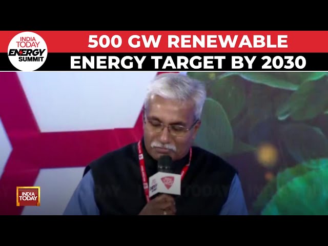 ⁣Renewable Energy Goals: 500 GW by 2030, Gujarat to Contribute 100 GW | India Today Energy Summit