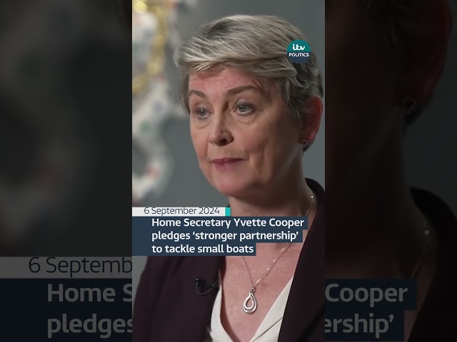 ⁣Home Secretary Yvette Cooper pledges ‘stronger partnership’ to tackle small boats | ITV News