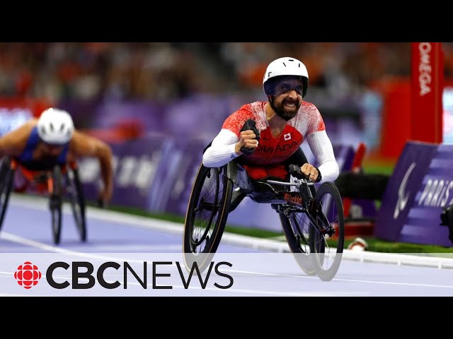 ⁣Canada's Brent Lakatos speeds to gold medal in 800-metre race