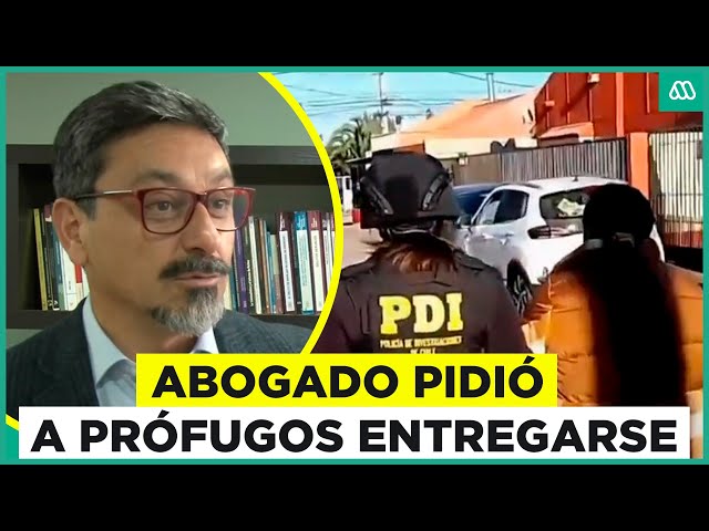 Abogado defensor pide a 12 prófugos entregarse a la justicia