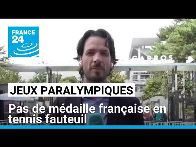 ⁣Jeux paralympiques : pas de médaille française en tennis fauteuil • FRANCE 24