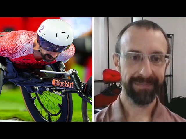 ⁣'Blessed to be here': Wheelchair racer Brent Lakatos on Paralympics gold