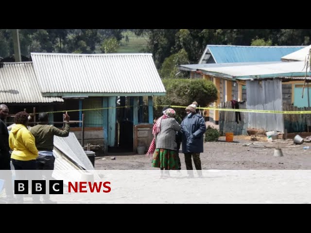 ⁣Kenya school fire kills at least 17 pupils | BBC News