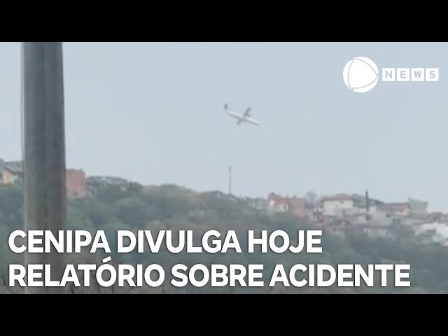 ⁣Cenipa divulga hoje relatório parcial sobre queda de avião da Voepass