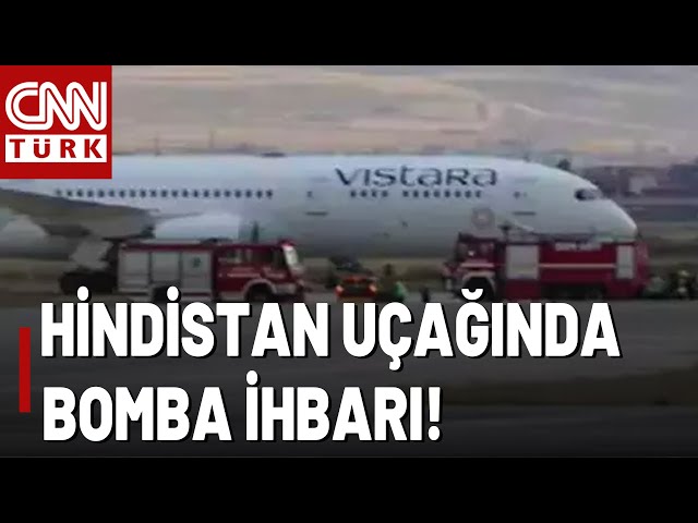 SON DAKİKA I Erzurum Hava Sahasında Bomba Paniği! Bomba Uzmanları Uçağa Girdi!