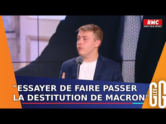 ⁣"On va essayer de faire passer la destitution de Macron" : Louis Boyard est face aux GG