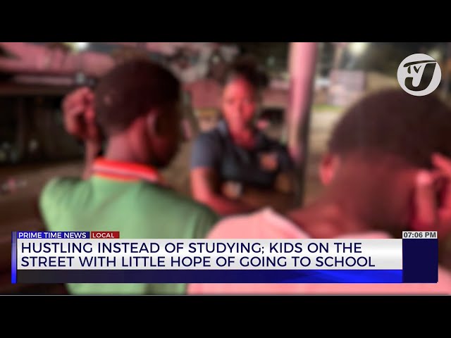 ⁣Hustling Instead of Studying; Kids on the Street with Little Hope of Going to School | TVJ News