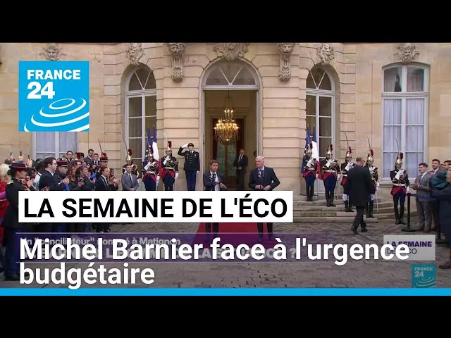 ⁣Michel Barnier face à l'urgence budgétaire • FRANCE 24