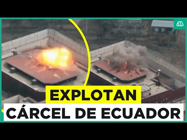 ⁣Dron hizo explotar cárcel en Ecuador donde está encerrado exvicepresidente