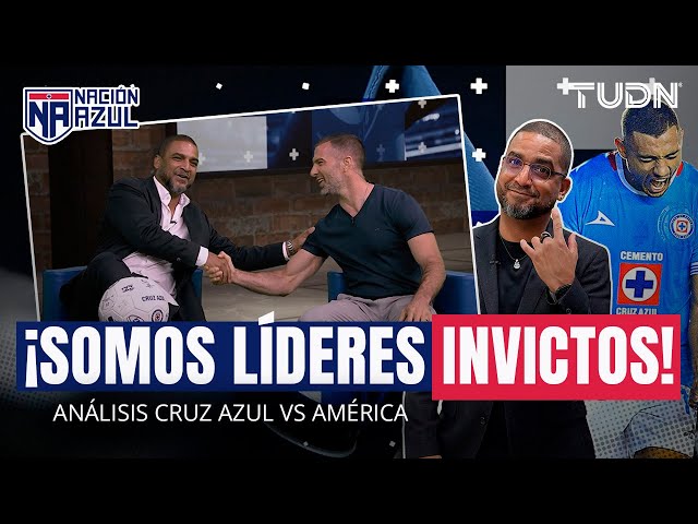  NACION AZUL: ¡GOLEADA al América  Y LÍDERES ABSOLUTOS!  Jean Duverger en la casa | TUDN