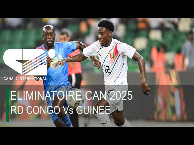 ⁣[ LIVE ] RD CONGO  1  Vs  0  GUINEE